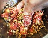 豚肉&しいたけをレンコンサンド♡作り方2写真