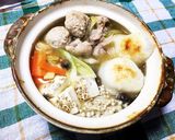 味噌ちゃんこ鍋〜餅入り〜作り方5写真
