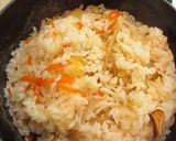 干し大根で炊き込みご飯。作り方3写真