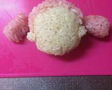 キャラ弁トトロのメイ作り方2写真