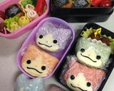 キャラ弁☆簡単ジバニャンおにぎりお弁当☆作り方8写真