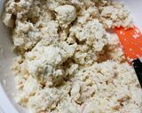 ツナ、えのき入りおから豆腐ハンバーグ作り方1写真