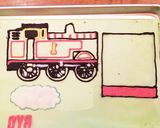 トーマスバースデーケーキ卵アレルギー対応作り方1写真