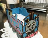 トーマスバースデーケーキ卵アレルギー対応作り方9写真