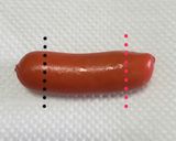 ウィンナー飾り切り可愛いキノコ♡作り方1写真