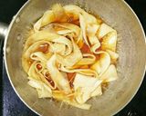 カリッと油揚げ 卵と挽き肉入り作り方3写真
