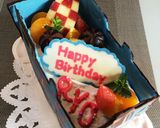 トーマスバースデーケーキ卵アレルギー対応作り方11写真