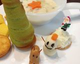 抹茶コルネdeクリスマスツリー作り方11写真