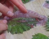 アジの梅肉はさみ揚げ作り方3写真
