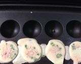 熱々とろーりシーチキンチーズたこ焼き作り方2写真