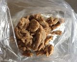水菜サラダの大豆フィレ肉甘辛揚げ乗せ♪♪作り方3写真