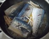 簡単!生姜甘酢漬けでごまサバ味噌煮作り方2写真