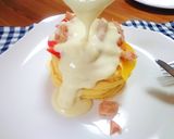 パンケーキ*ツナチーズソース作り方9写真