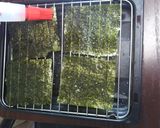 焼きのりで☆簡単☆韓国海苔風作り方2写真