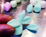 簡単☆マシュマロでフラワーデコレーション作り方3写真