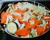 とにかく簡単、鶏肉と野菜の蒸しポン酢作り方4写真