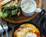 フライパンでチキントマト玉子チーズとじ♪作り方16写真