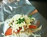 今日は頑張らない日♪ 鮭のホイル焼き作り方1写真