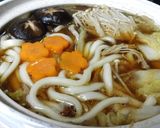 土鍋で簡単すき焼き風うどん作り方4写真