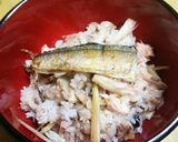 簡単！秋刀魚とミョウガDE混ぜご飯♪作り方6写真
