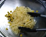 コンソメゼリーdeエビ冷製パスタ☆作り方5写真
