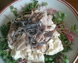 豚しゃぶと塩昆布の特製味噌オイルサラダ作り方3写真