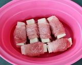 レンジでうまい！高野豆腐の肉巻き甘酢あん作り方2写真