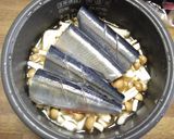 にんにく香る♪秋の秋刀魚ご飯作り方3写真