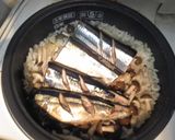 にんにく香る♪秋の秋刀魚ご飯作り方4写真