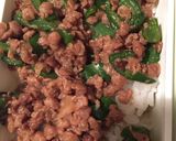 「大豆のお肉」そぼろ煮ピーマン入り作り方5写真