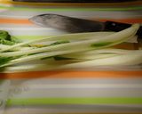 5種の天然キノコと葉物野菜の油炒め作り方4写真