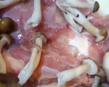 塩麹漬けの鶏と里芋の丸ごと炊き込みご飯作り方6写真