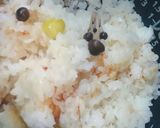塩麹漬けの鶏と里芋の丸ごと炊き込みご飯作り方8写真