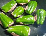 ピーマン肉詰め中華風作り方5写真