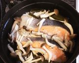 ストウブ（22cm）で炊く鮭ご飯作り方5写真
