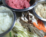 簡単*和風煮込みハンバーグ作り方1写真