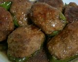 ピーマン肉詰め中華風作り方7写真