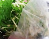 カリさくっ☆ポテト＆水菜のチーズかき揚げ作り方4写真