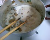 簡単！ほうれん草ときのこのクリームスープ作り方5写真
