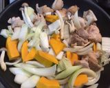 ひじき煮リメイク。鳥肉と野菜の炒め物作り方2写真
