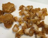 簡単‼唐揚げチャーハン作り方1写真