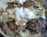 簡単*和風煮込みハンバーグ作り方4写真