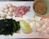 簡単＊かぶとレンズ豆のクリームスープ＊作り方1写真