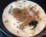 簡単＊かぶとレンズ豆のクリームスープ＊作り方3写真