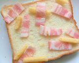 じゃがりこ×ベーコンのカレートースト作り方3写真