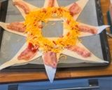 ベーコンエッグクロワッサンちぎりパン作り方2写真
