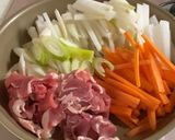 大根と豚肉の炒め煮作り方2写真