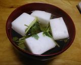 はんぺんと三つ葉のお吸い物作り方3写真