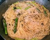 和風クリームパスタ作り方6写真