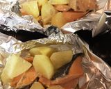 節約☆鮭とじゃがいものホイルチーズマヨ作り方8写真
